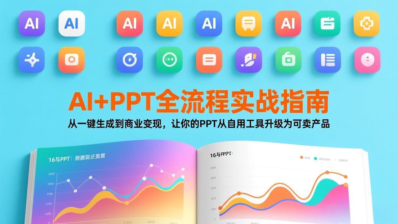 AI+PPT全流程实战指南：从一键生成到商业变现，让你的PPT从自用工具升级为可卖产品-网创资源