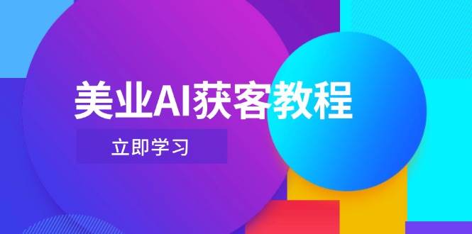 美业AI获客教程，用Deepseek+数字人，轻松玩转抖音直播间-网创资源
