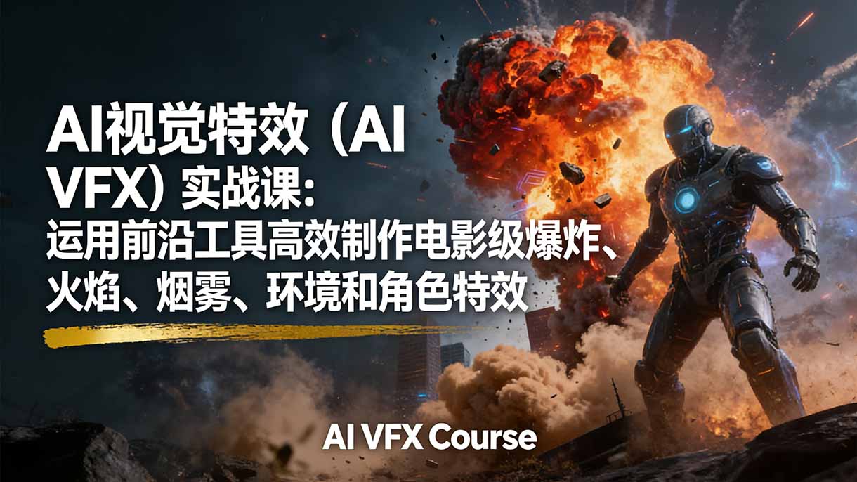 AI视觉特效(AI VFX-网创资源