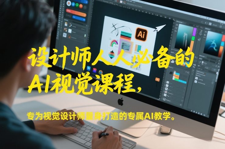 设计师人人必备的AI视觉课程，专为视觉设计师量身打造的专属AI教学-网创资源