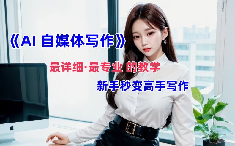 AI自媒体文章创作全网最详细教程，新手秒变写作高手，多方位发展-网创资源