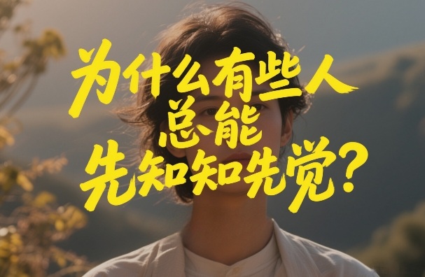 付费文章：为什么有些人总能先知先觉？-网创资源
