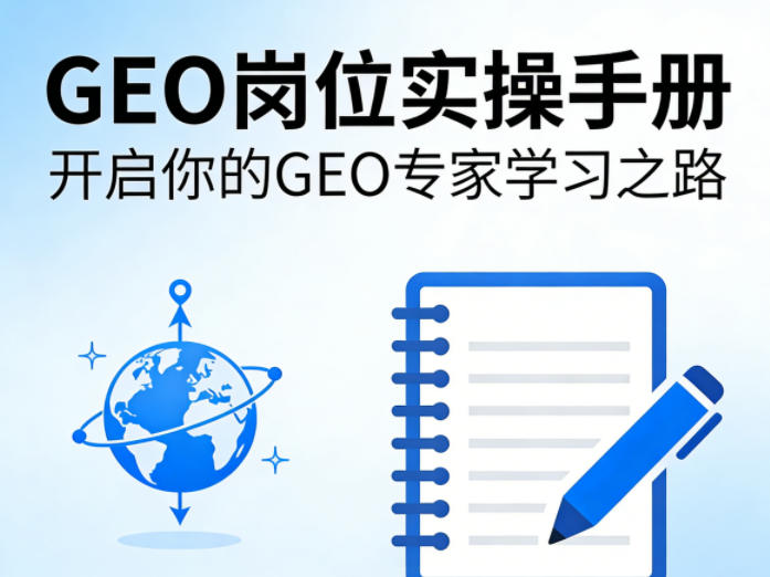 GEO岗位实操手册，开启你的GE0专家学习之路-网创资源