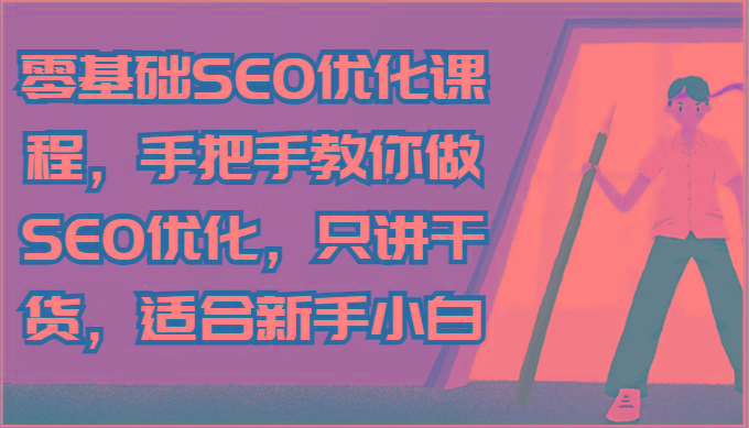 零基础SEO优化课程，手把手教你做SEO优化，只讲干货，适合新手小白-网创资源