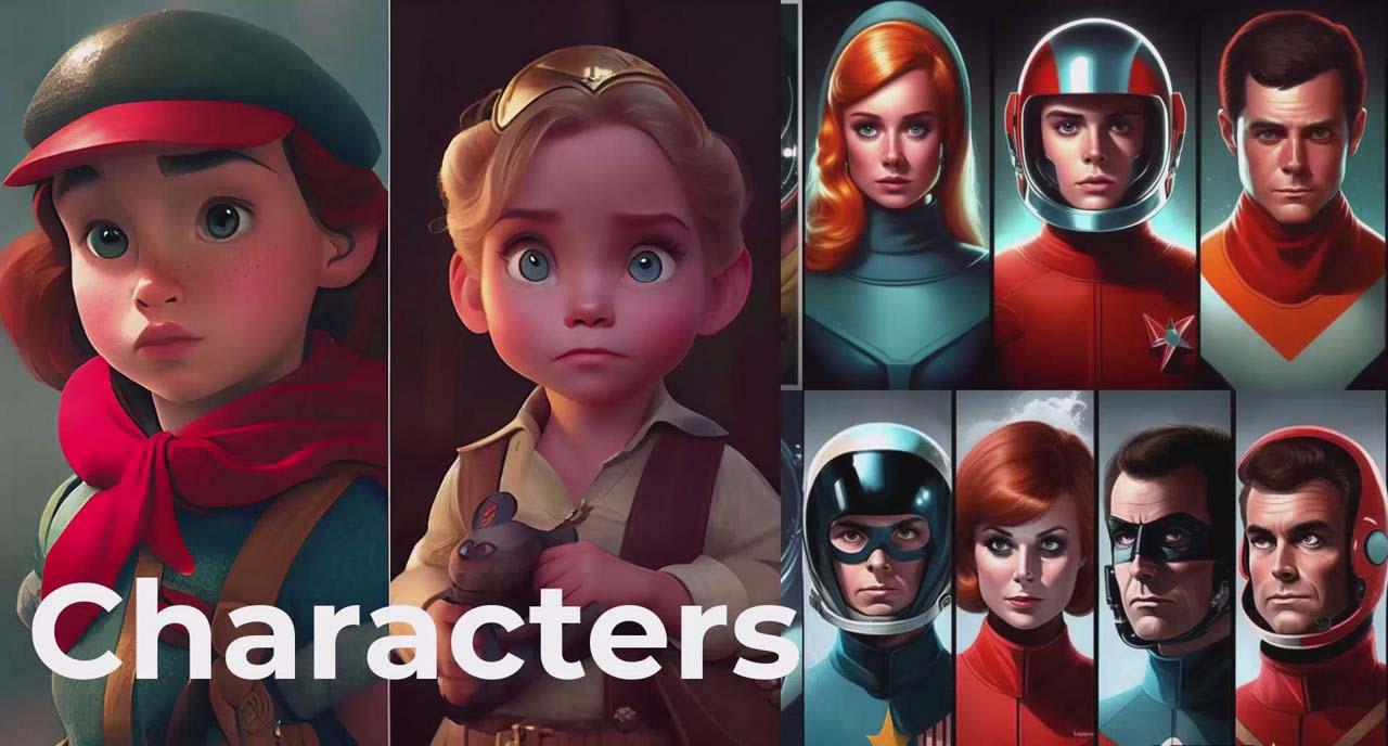 图片[3]-掌握 MidJourney V5 AI + ChatGPT创建一致的角色设计图像-22节课-中英字幕-网创资源