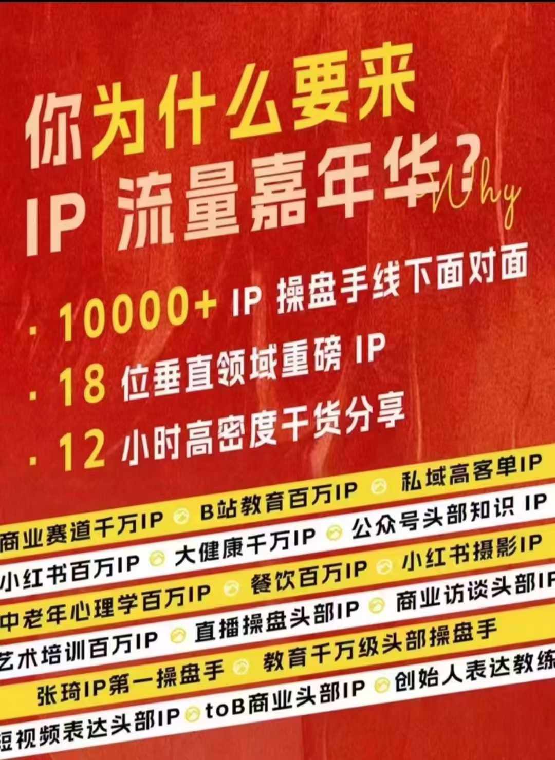 群响IP流量嘉年华，​现场视频+IP江湖2024典藏版PPT-网创资源