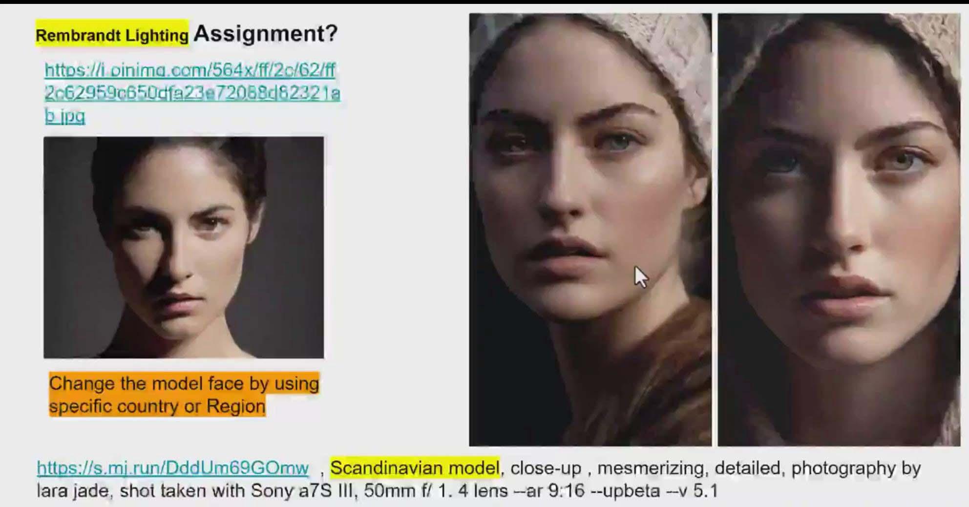 (9312期)Midjourney v5 ChatGPT 和 Bard AI人工智能人像摄影大师班-15节-中英字幕-网创资源