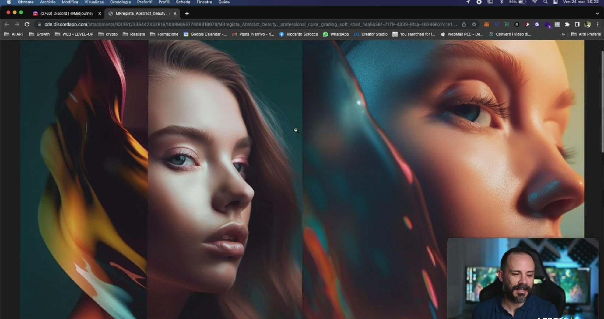 图片[6]-Midjourney AI人工智能创建和销售令人惊叹的海报教程-10节课-中英字幕-网创资源