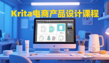 大梦老师·Krita电商产品设计课程-网创资源