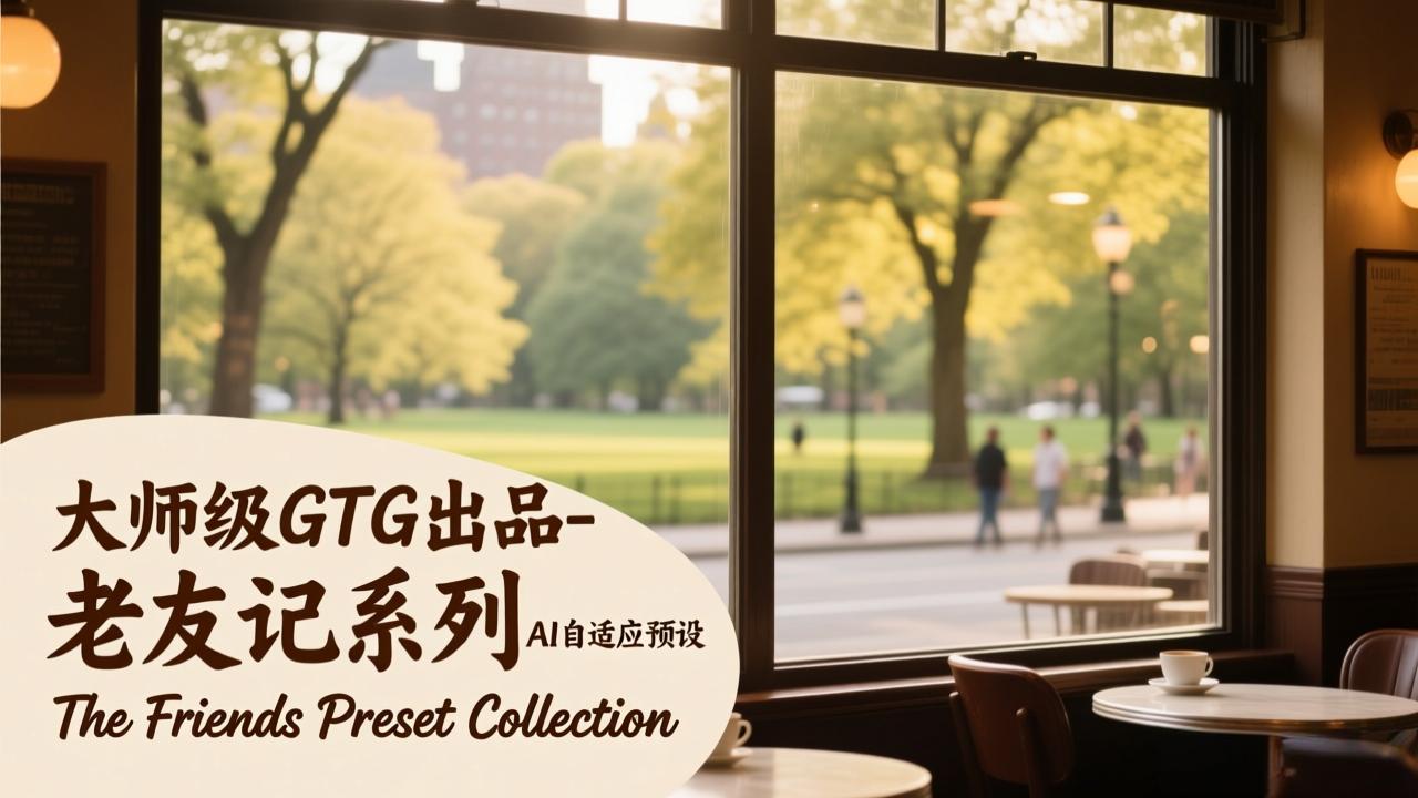 大师级GTG出品-老友记系列AI自适应预设The Friends Preset Collection-网创资源