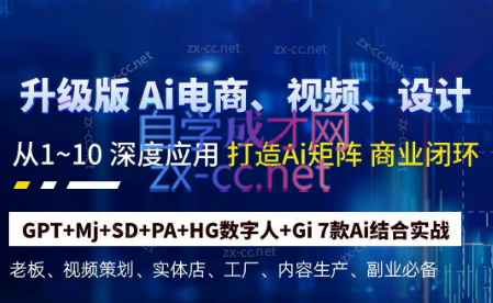 六哥·Ai终点站，全系统商业闭环矩阵打造(更新9月)-网创资源