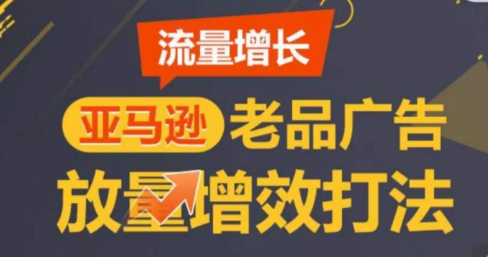 亚马逊流量增长-老品广告放量增效打法，循序渐进，打造更多TOP listing​-网创资源