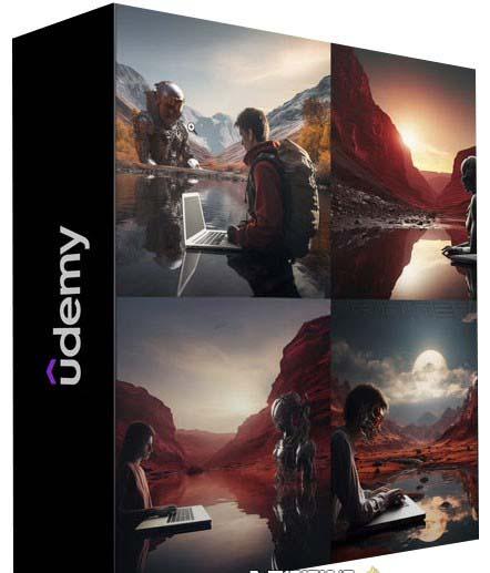 ChatGPT4 和 MidJourney AI 绘画聊天革命性指南教程-33节视频课-中英字幕-网创资源