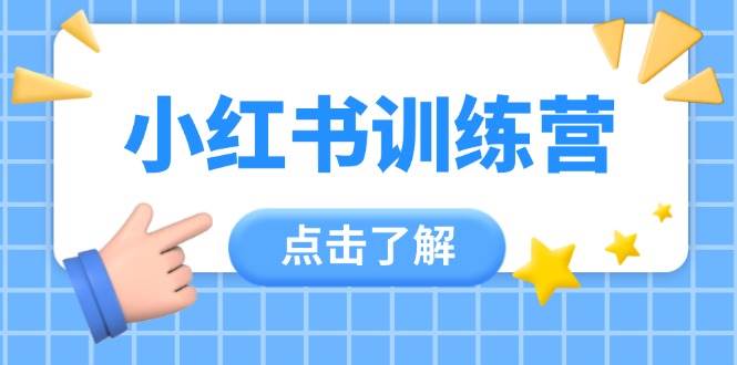 小红书训练营，助小白入门，掌握技巧变达人，课程实操又全面(12节课)-网创资源