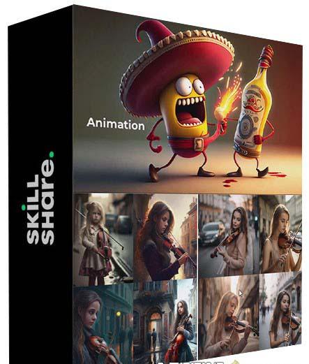 图片[1]-掌握 MidJourney V5 AI + ChatGPT创建一致的角色设计图像-22节课-中英字幕-网创资源