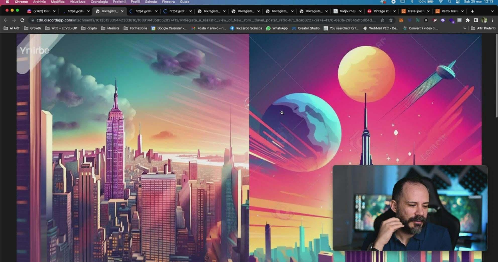 图片[11]-Midjourney AI人工智能创建和销售令人惊叹的海报教程-10节课-中英字幕-网创资源