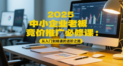 2025中小企业老板竞价推广必修课：从入门到精通的进阶之路-网创资源