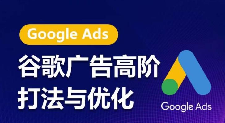 谷歌广告高阶打法与优化，凝结行业精华的谷歌广告体系课程，带你抓住流量红利，最大化ROI-网创资源