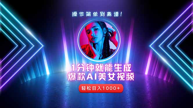 2025年最强副业：用AI做短视频，从零开始打造爆款账号！-网创资源