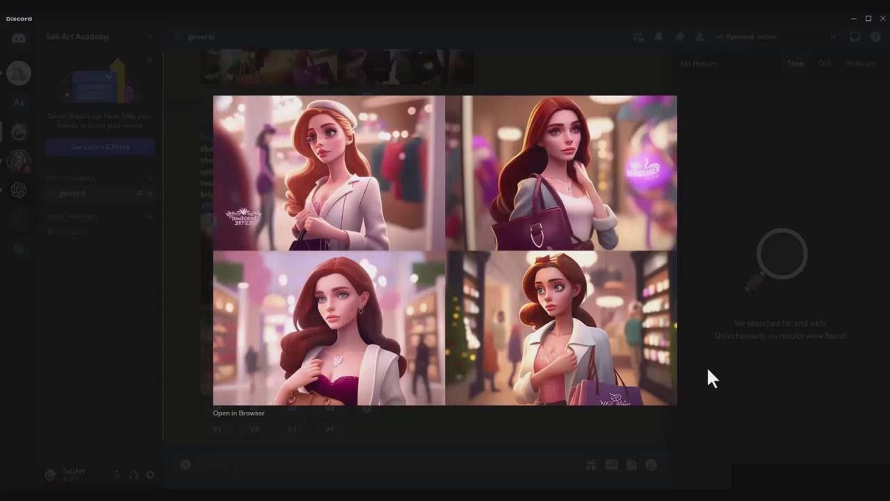 图片[5]-掌握 MidJourney V5 AI + ChatGPT创建一致的角色设计图像-22节课-中英字幕-网创资源