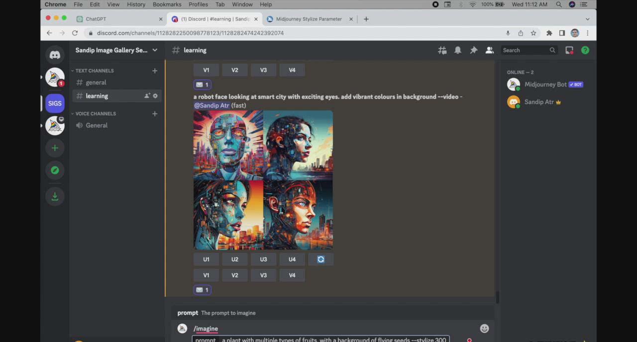 图片[2]-ChatGPT4 和 MidJourney AI 绘画聊天革命性指南教程-33节视频课-中英字幕-网创资源