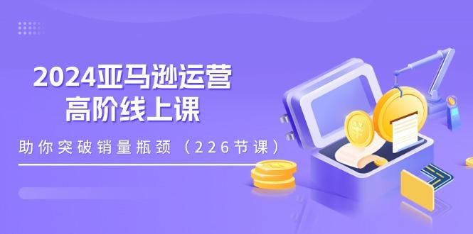2024亚马逊运营-高阶线上课，助你突破销量瓶颈(228节课-网创资源