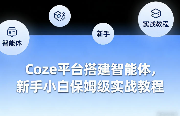 Coze平台搭建智能体，新手小白保姆级实战教程-网创资源