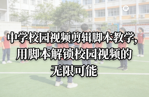 中学校园视频剪辑脚本教学，用脚本解锁校园视频的无限可能-网创资源