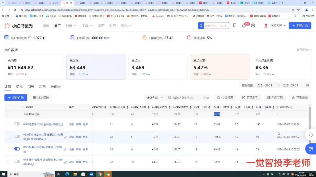 李老师·小红书运营投流，0基础实战教学-网创资源
