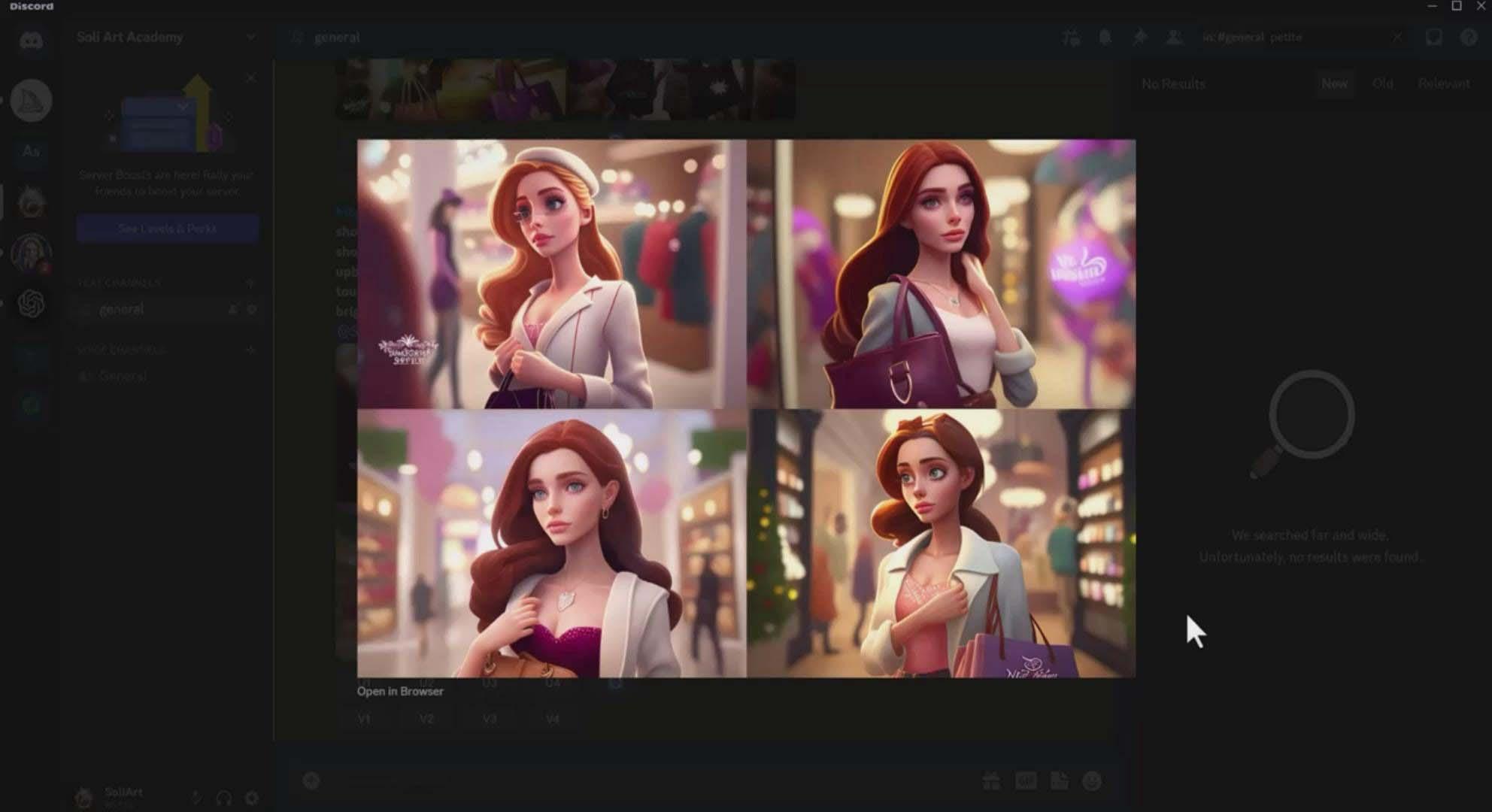 图片[8]-掌握 MidJourney V5 AI + ChatGPT创建一致的角色设计图像-22节课-中英字幕-网创资源